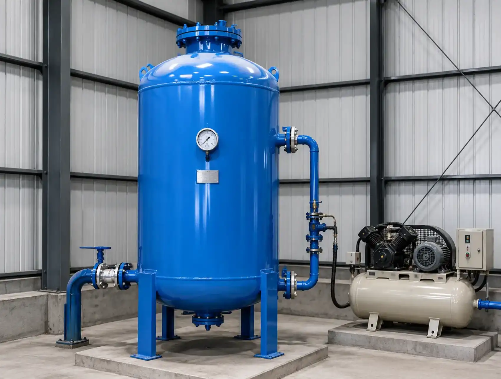 Compressor Controlled Surge Vessel