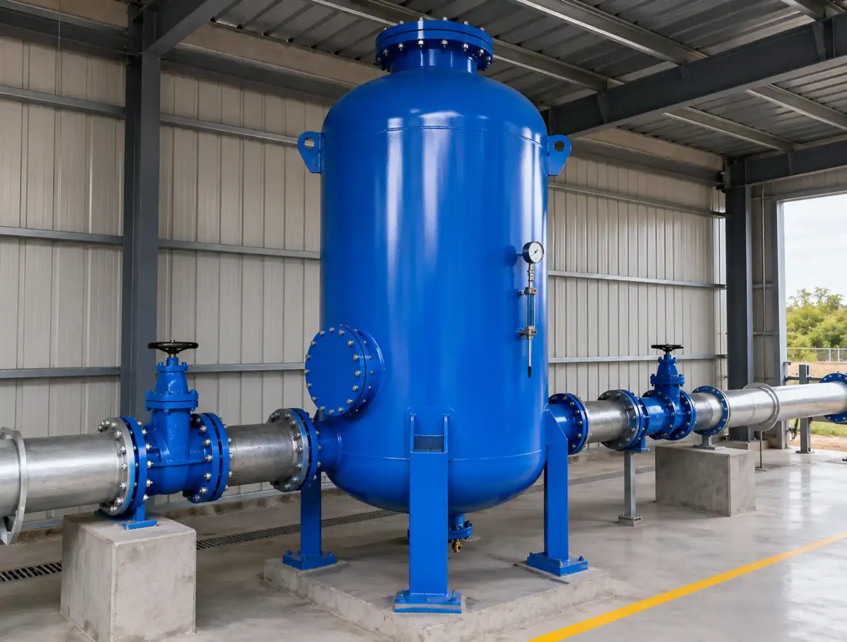 Custom Fabricated Surge Vessel