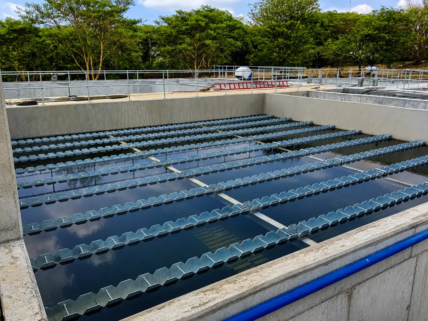 Tube Settler Clarifier In Water Treatment