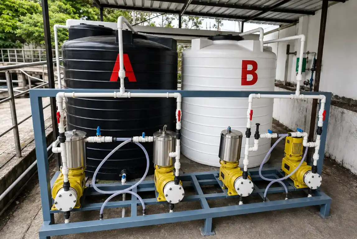 UV or chlorination disinfection package