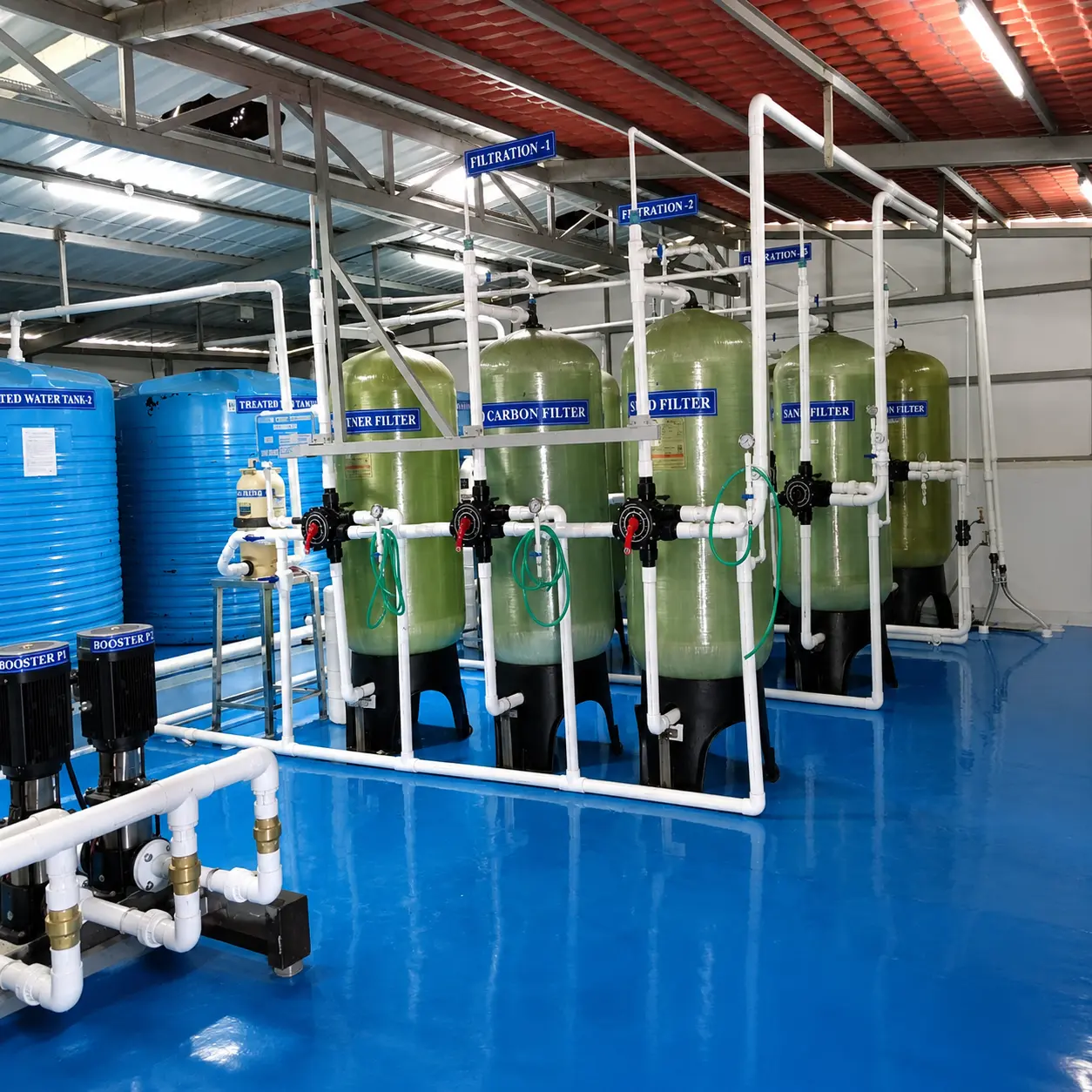 Water Softener Plant Features