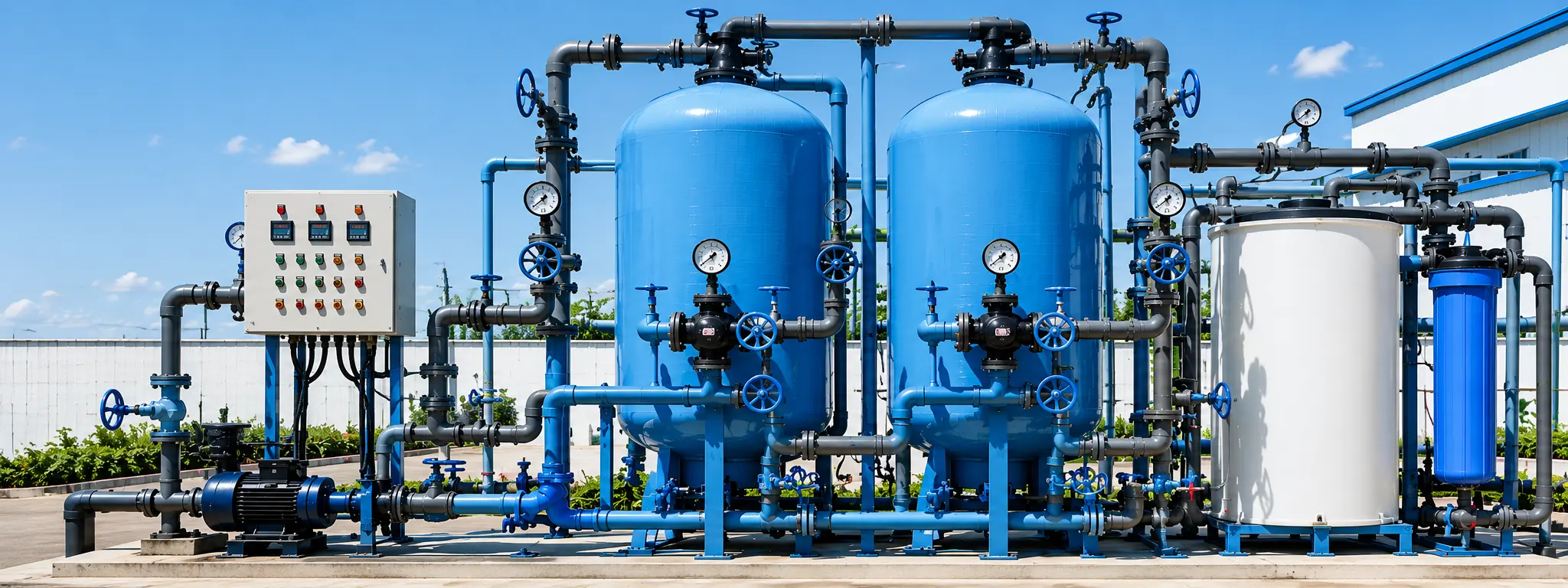 Industrial Water Softening System